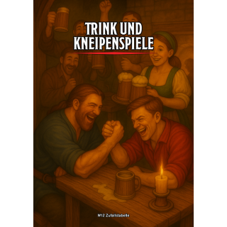 Trink- & Kneipenspiele (W12) – Zufallstabelle für DnD & Pen & Paper