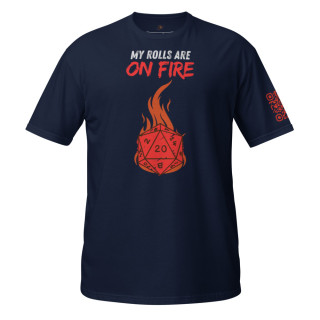 My Rolls Are On Fire - Unisex T-Shirt schwarz