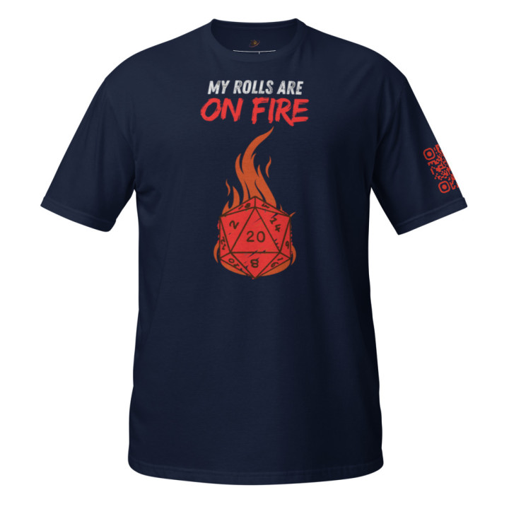 My Rolls Are On Fire - Unisex T-Shirt schwarz