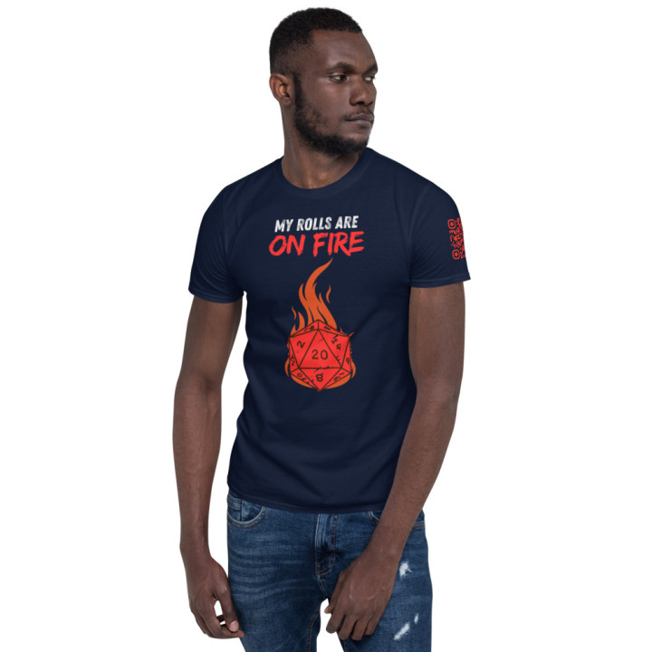 My Rolls Are On Fire - Unisex T-Shirt schwarz