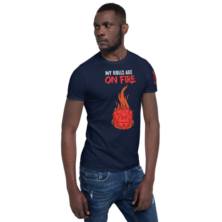 My Rolls Are On Fire - Unisex T-Shirt schwarz