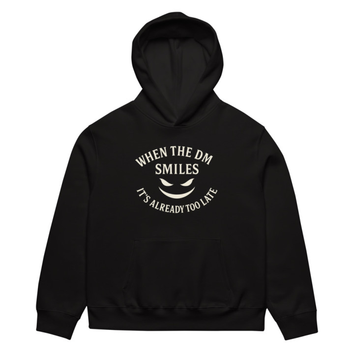 When The DM Smiles - Hoodie mit Bauchtasche