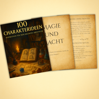 100 Charakterideen – Inspiration für dein nächstes Abenteuer