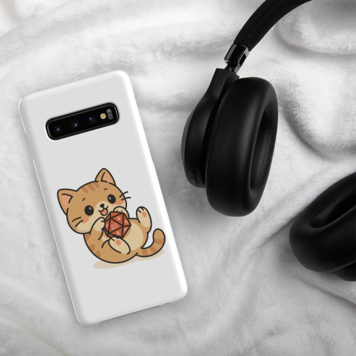 Kawaii Katze mit W20 - Snapcase Samsung®-Hülle