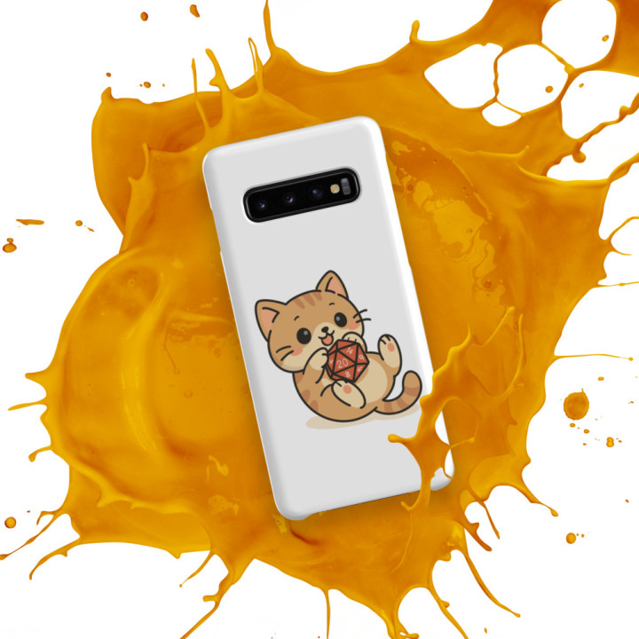Kawaii Katze mit W20 - Snapcase Samsung®-Hülle