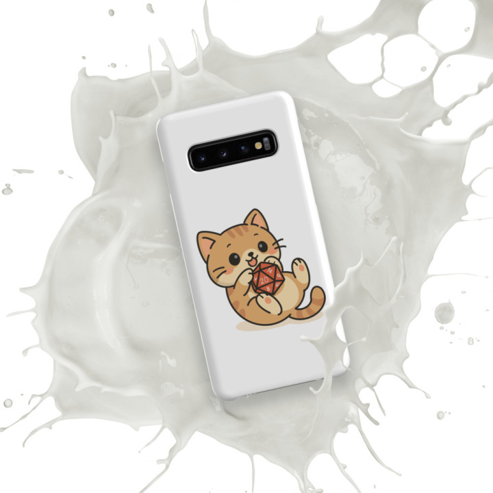 Kawaii Katze mit W20 - Snapcase Samsung®-Hülle
